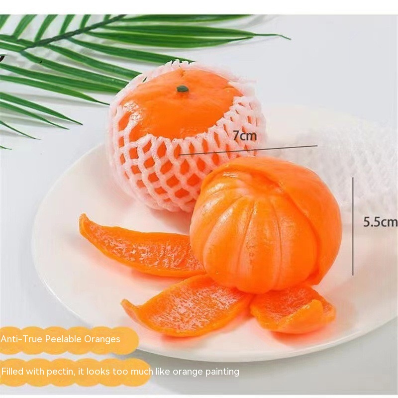 Peel-a-Orange Slow-Rise Squishy