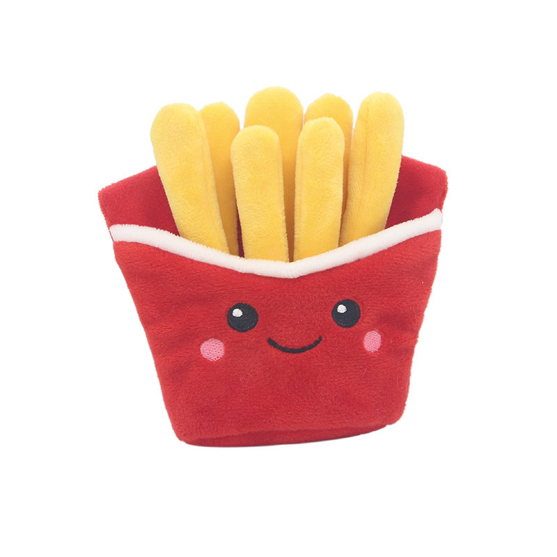 Hamburger Plush Squeaky Toy โ photo 3