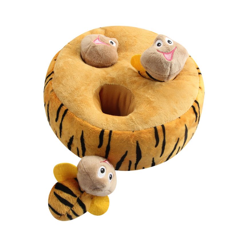 Hide-and-Seek Bees Dog Snuffle Toy — photo 5