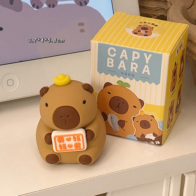 Capybara with Fish Desk Figure โ photo 2