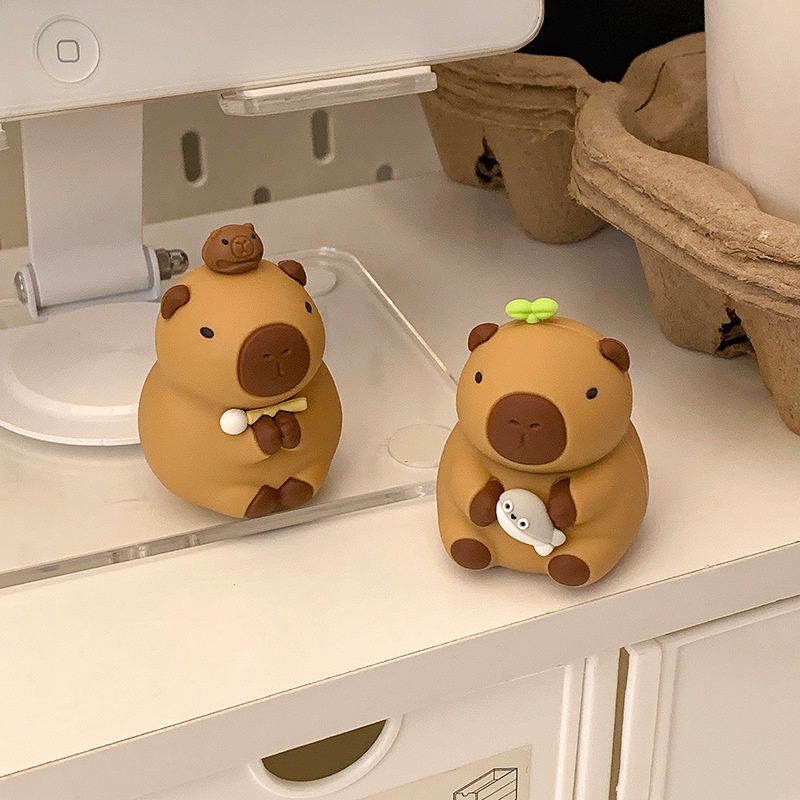 Capybara with Fish Desk Figure โ photo 5