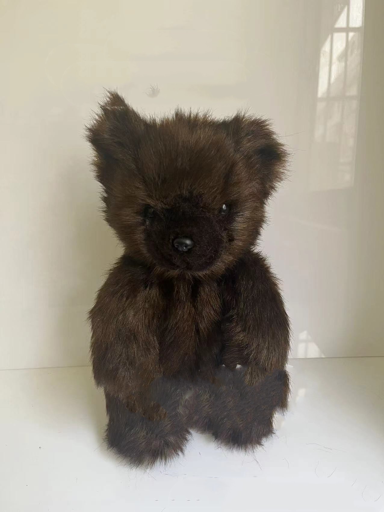 Realistic Brown Bear Cub Plush