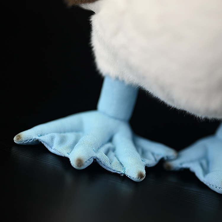 Realistic Blue-Footed Booby Bird Plush — photo 2