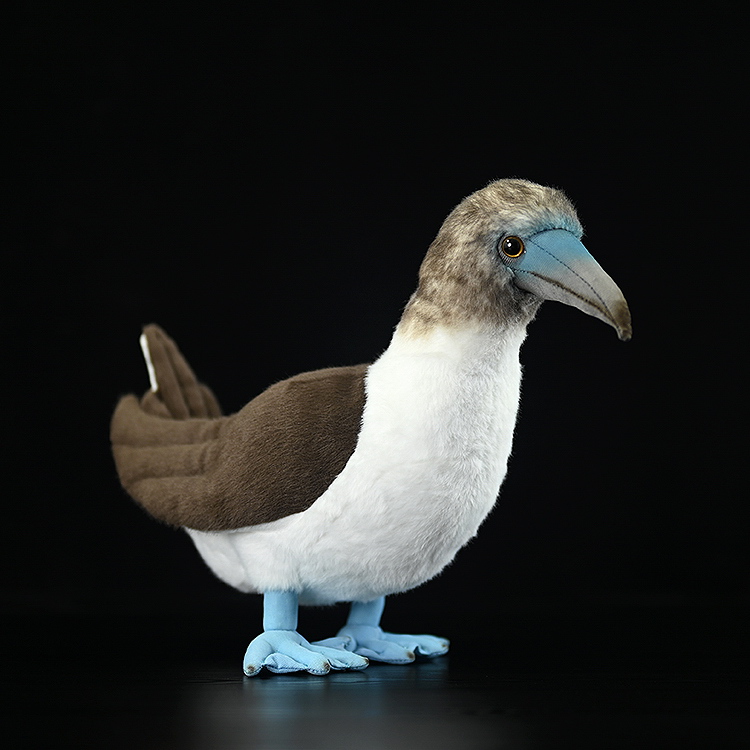 Realistic Blue-Footed Booby Bird Plush — photo 3