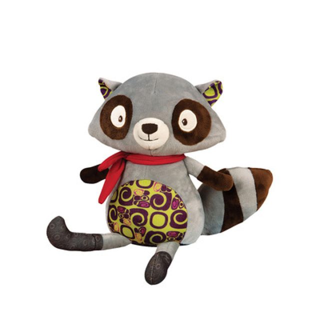 Patchwork Pals Raccoon Plush