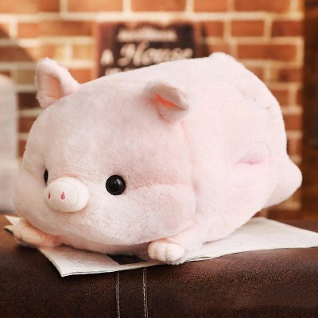 Blush Piggy Hand-Warmer Plush โ photo 4