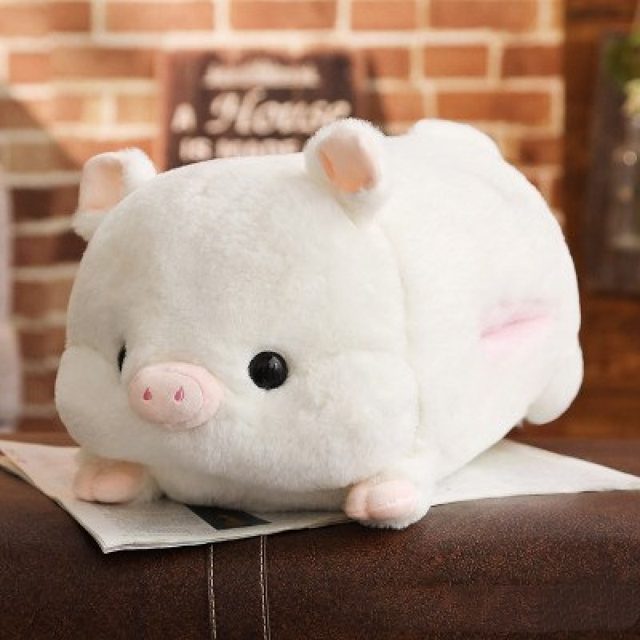 Snowy Piggy Hand-Warmer Plush โ photo 3