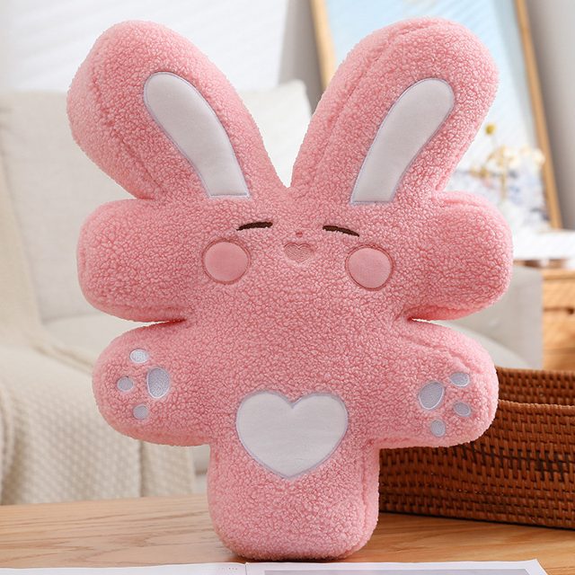 Sleepy Bunny Shaped Cushion Pillow โ photo 6