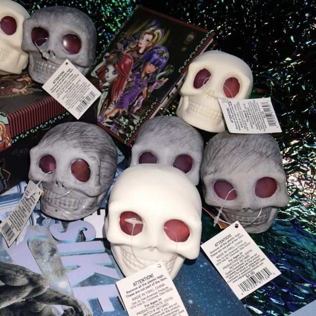 Grinning Skull Squeeze Toy
