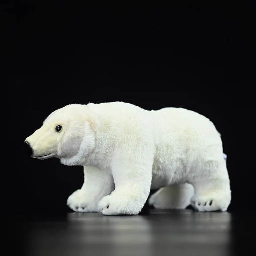 Realistic Polar Bear Plush