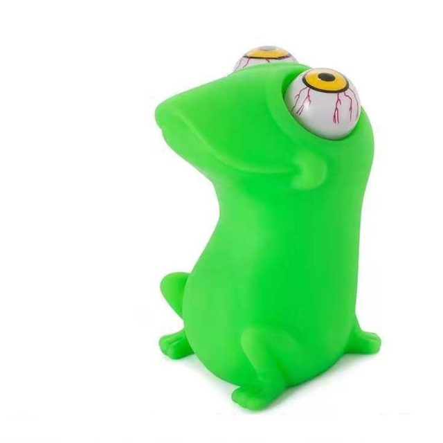 Pop-Eye Frog Squeeze Toy