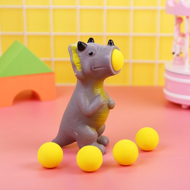 Rhino Foam Ball Popper Squeeze Toy