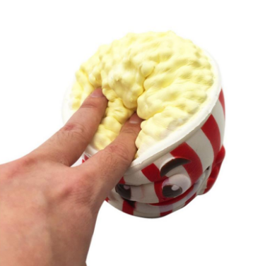 Smiley Popcorn Tub Squishy โ photo 2