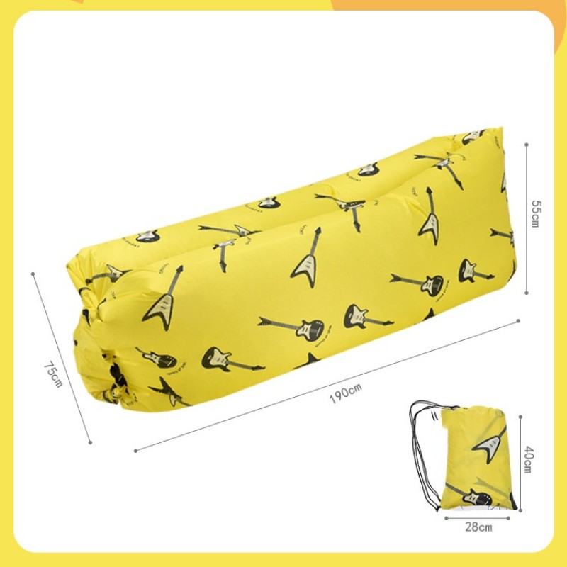 Inflatable Air Lounger Sofa with Astronaut Print โ photo 2