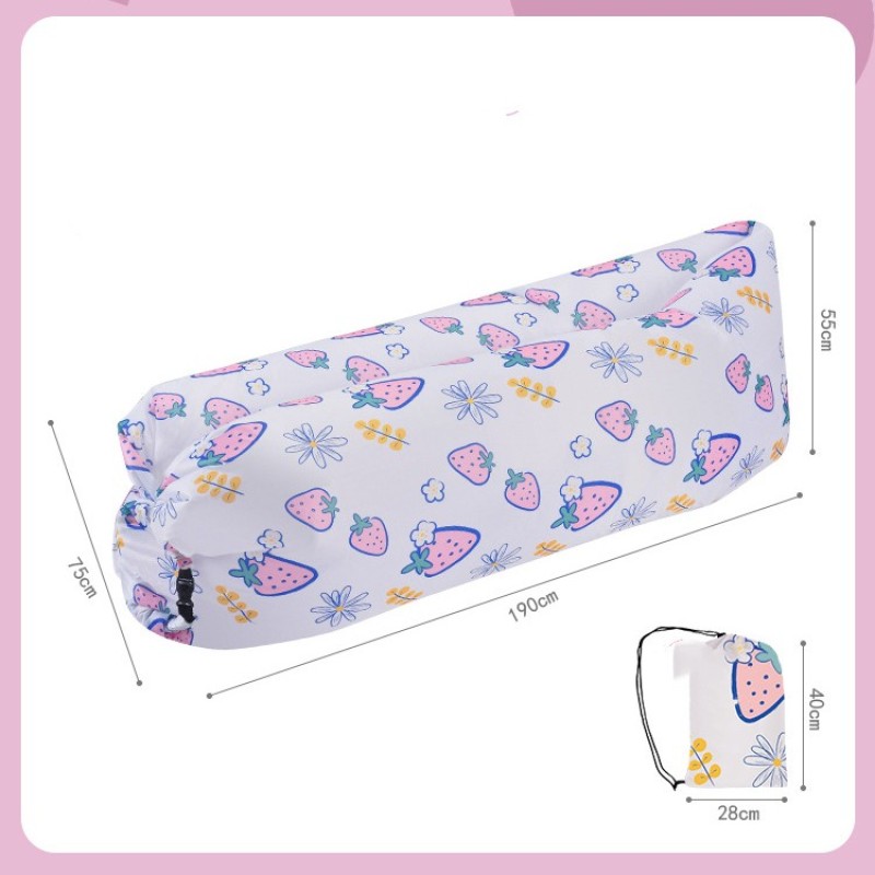 Inflatable Air Lounger Sofa with Astronaut Print โ photo 3
