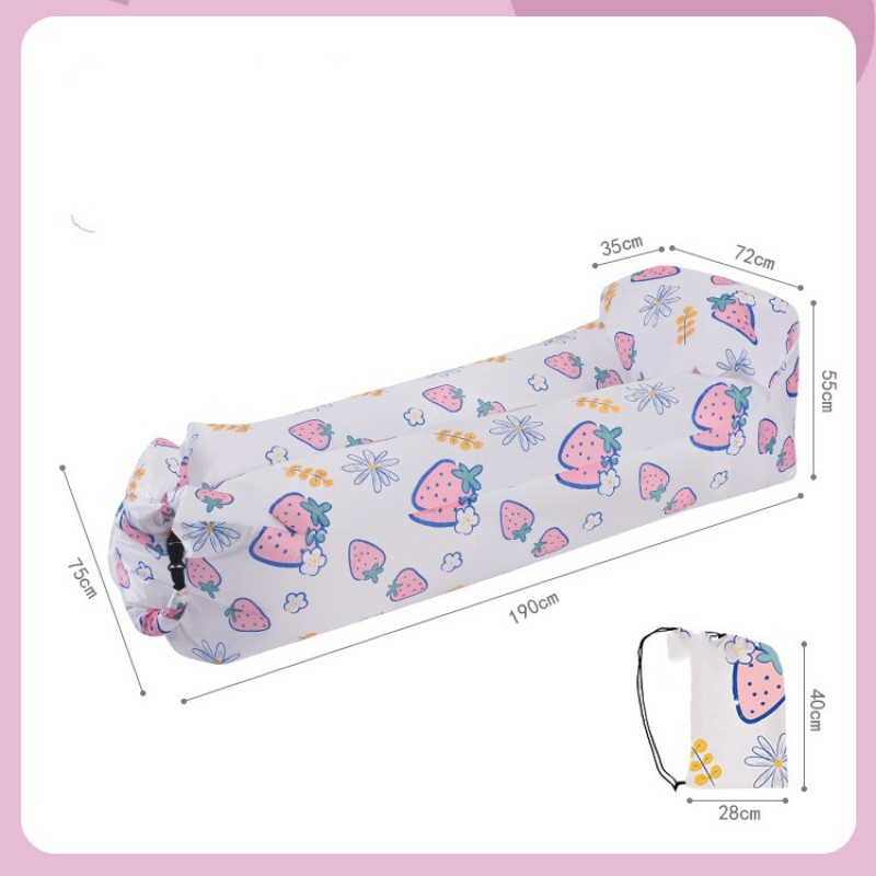 Inflatable Air Lounger Sofa with Astronaut Print โ photo 5