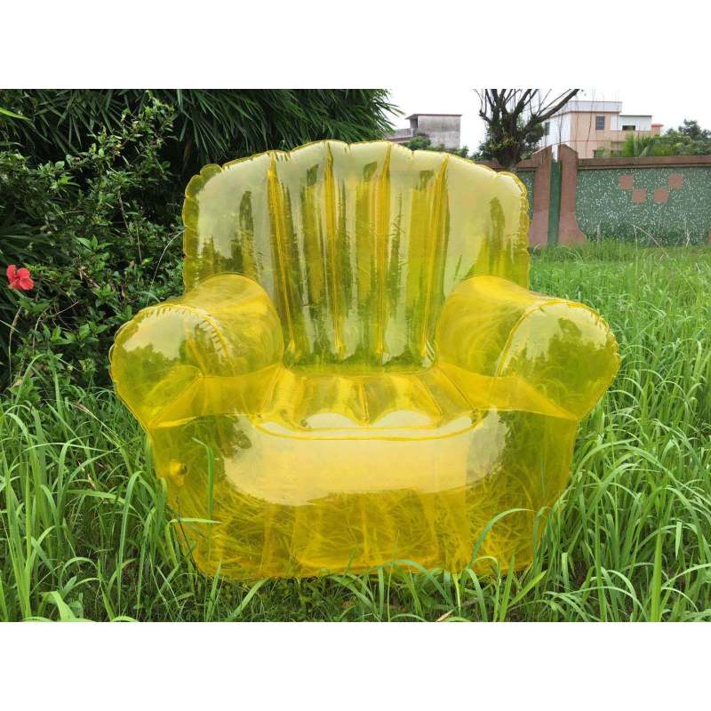 Translucent Pink Inflatable Armchair โ photo 2
