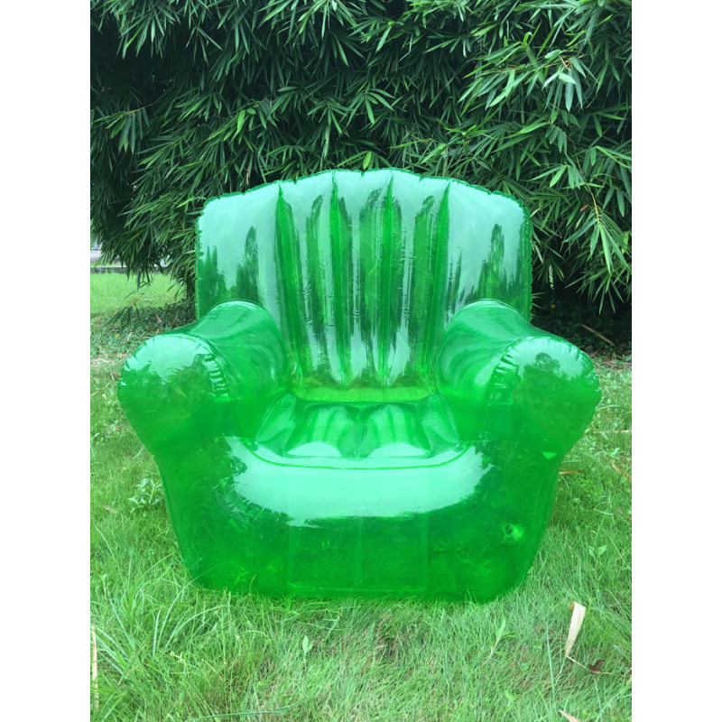 Translucent Pink Inflatable Armchair โ photo 3