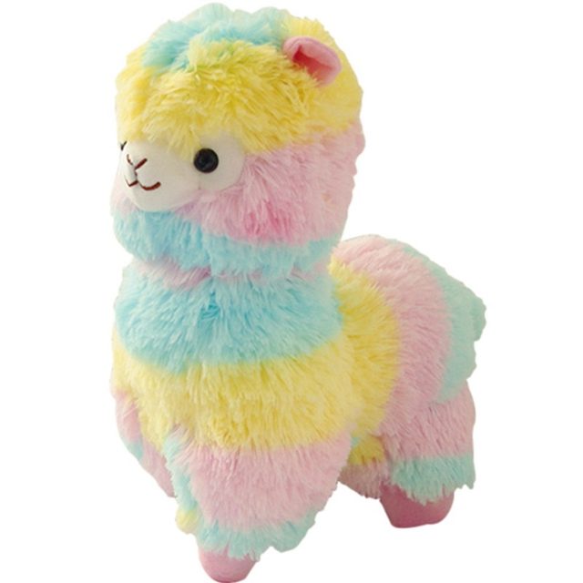 Pastel Rainbow Alpaca Plush โ photo 6