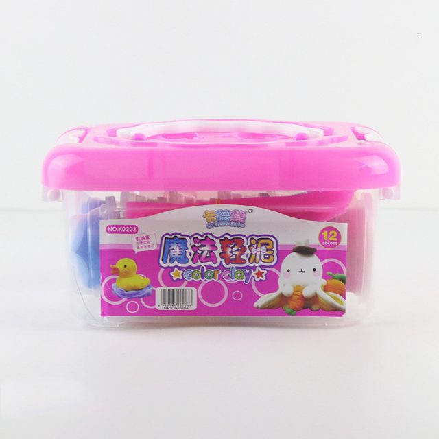 Magic Air-Dry Modeling Clay Kit, 12 Colors