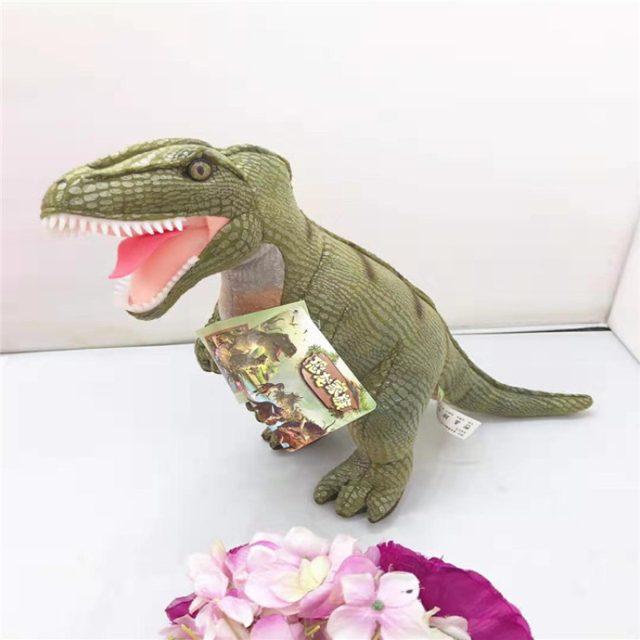 Realistic Olive T-Rex Plush