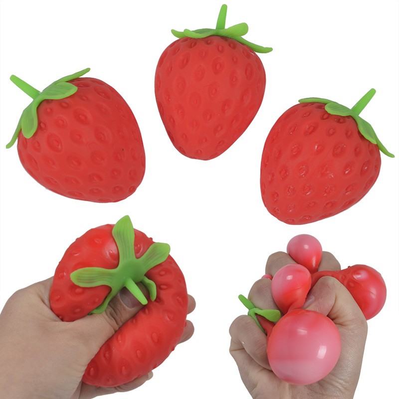 Squish-a-Berry Strawberry Squeeze Ball