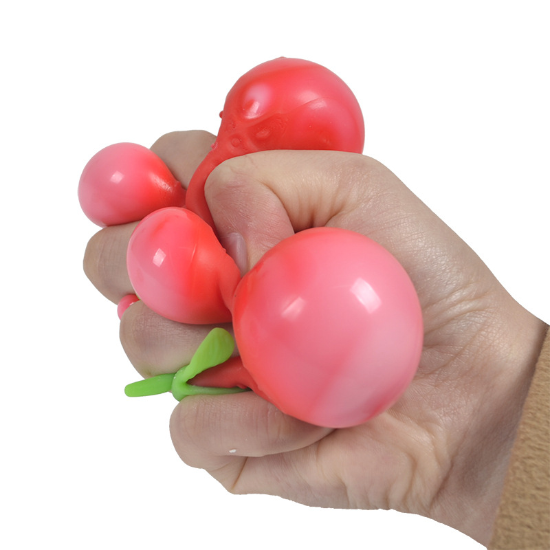 Squish-a-Berry Strawberry Squeeze Ball โ photo 3