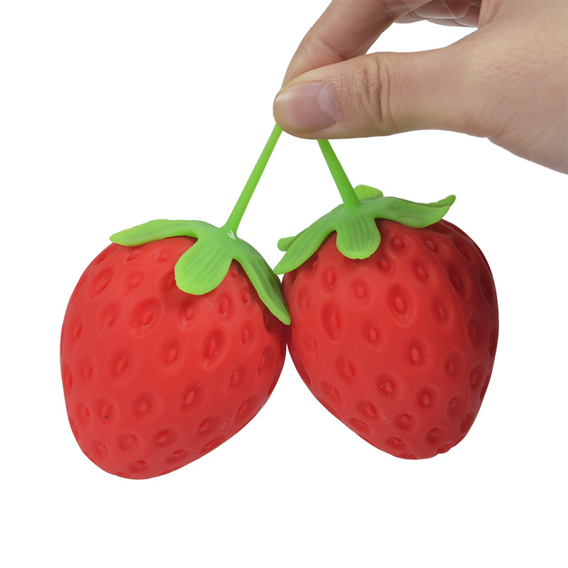 Squish-a-Berry Strawberry Squeeze Ball โ photo 4