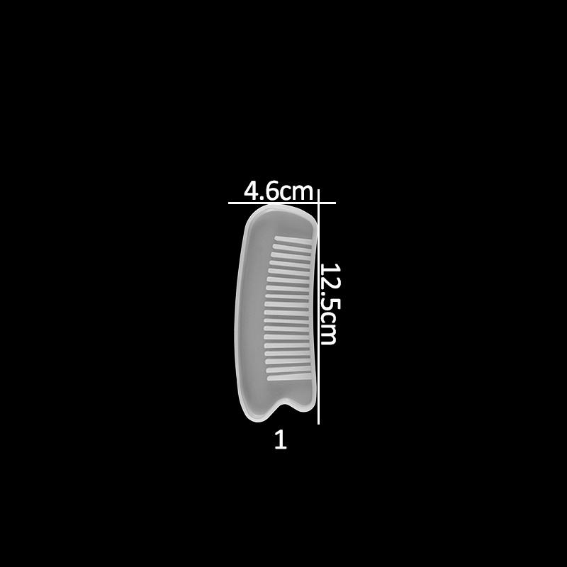 Mini Comb Silicone Resin Mold — photo 2