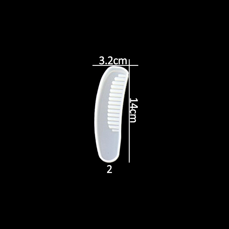 Mini Comb Silicone Resin Mold — photo 4