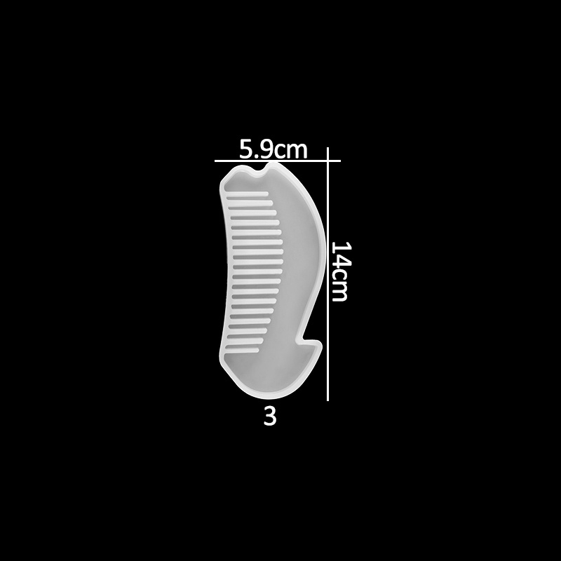 Mini Comb Silicone Resin Mold — photo 6