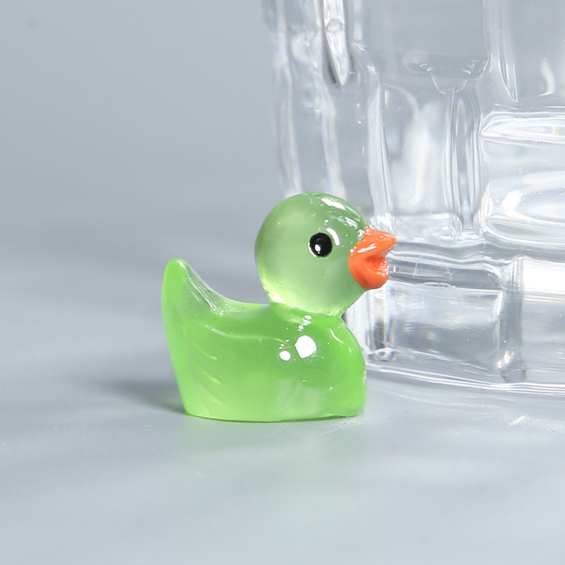 Mini Resin Duck Keychain — photo 3