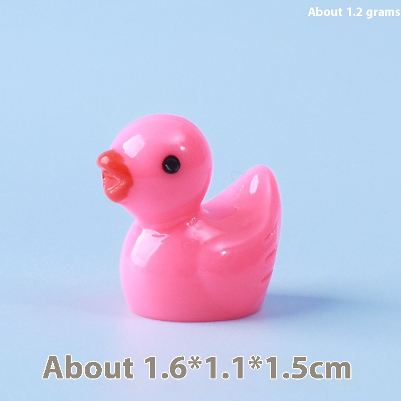 Mini Resin Duck Keychain — photo 2