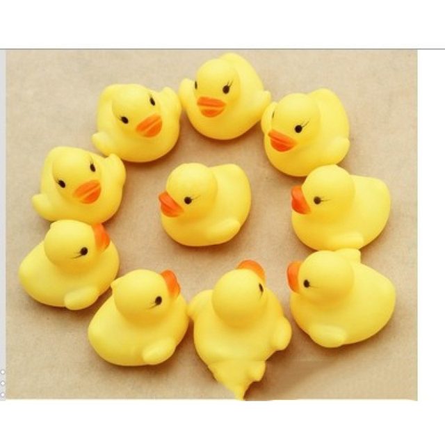 Mini Yellow Rubber Ducks Pack