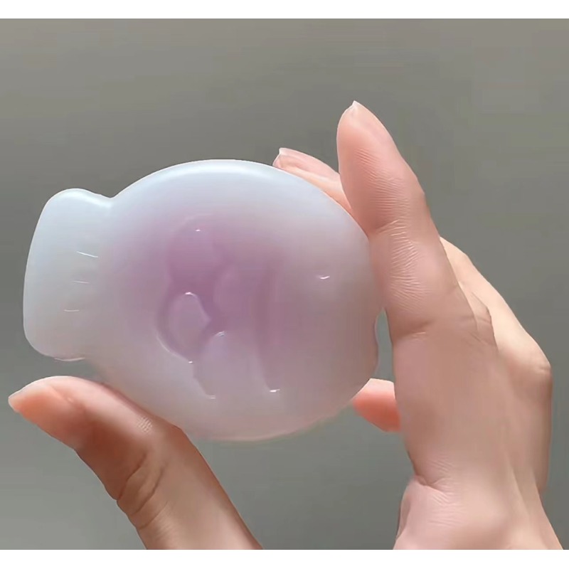 Soft Mochi Bun Squishy with Face — photo 3