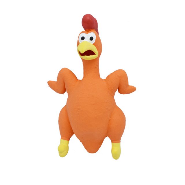 Screaming Rubber Chicken Squeeze Toy โ photo 2