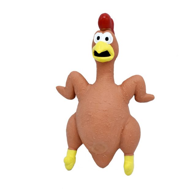 Screaming Rubber Chicken Squeeze Toy โ photo 3