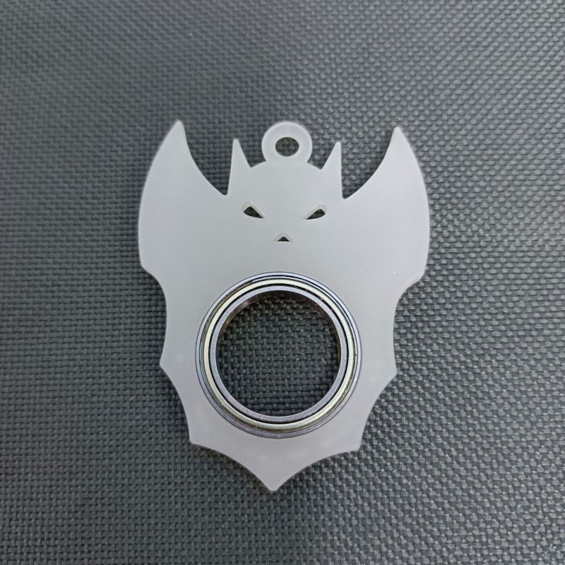 Glow Bat Spinner Bearing Keychain โ photo 2
