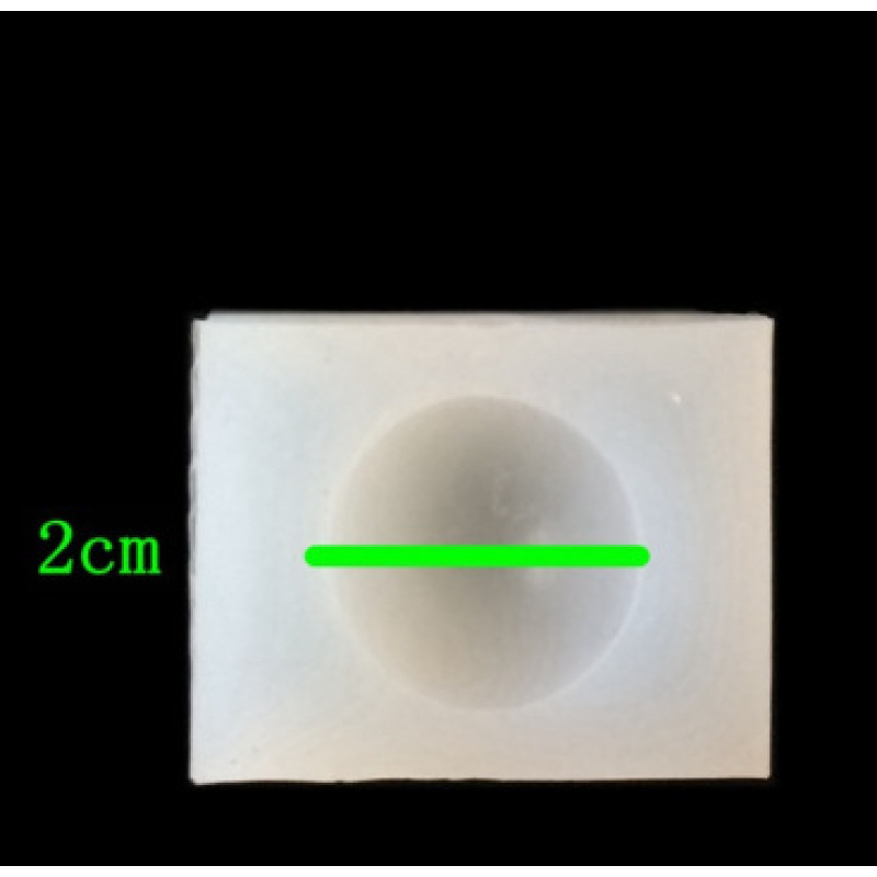 Half-Sphere Bead Silicone Mold, 5 Sizes — photo 3