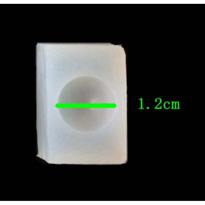 Half-Sphere Bead Silicone Mold, 5 Sizes — photo 4