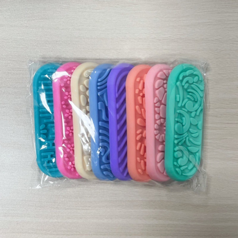 Soft Silicone Textured Sensory Stones — photo 3