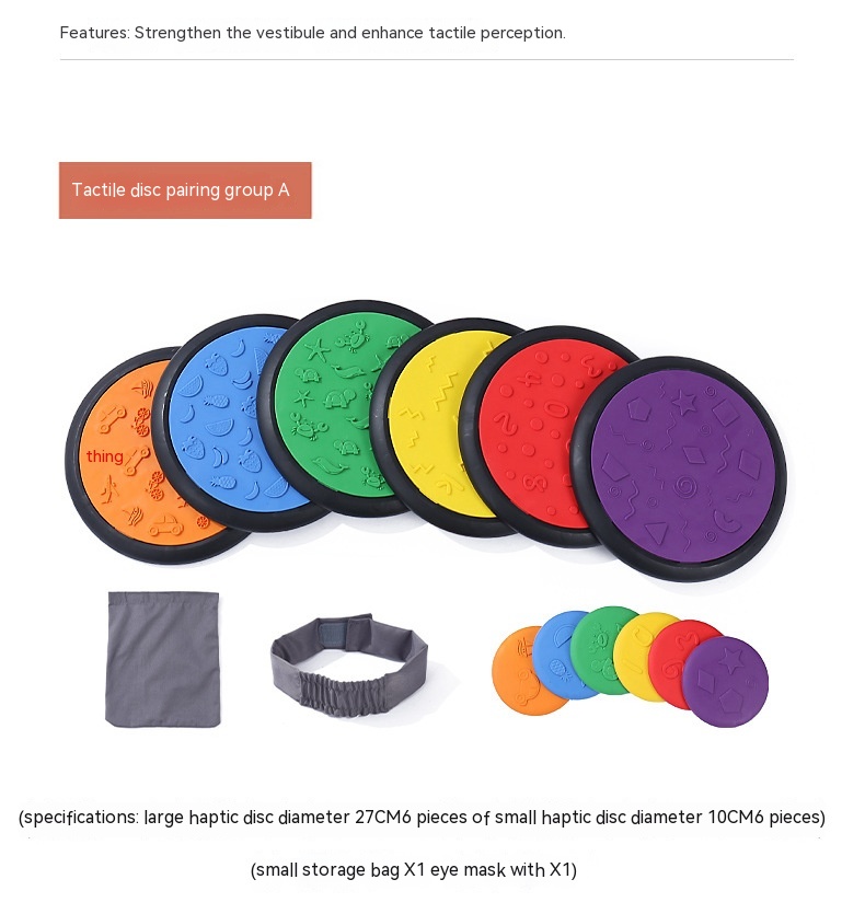 Tactile Sensory Matching Discs for Kids โ photo 4