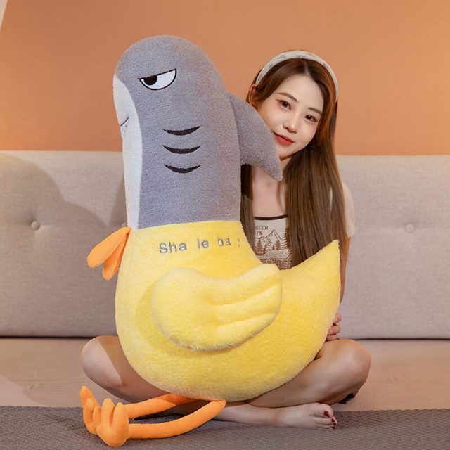 Grumpy Shark-Chicken Plush โ photo 4