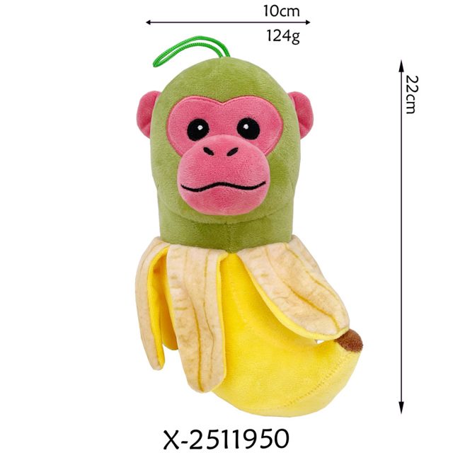 Monkey Banana Plush