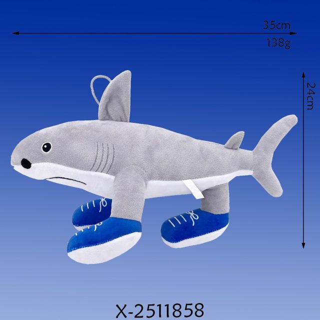 Shark In Blue Sneakers Plush