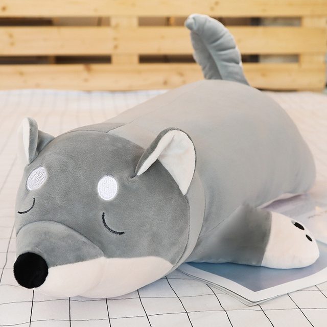 Sleepy Shiba Inu Cuddle Pillow Plush โ photo 5