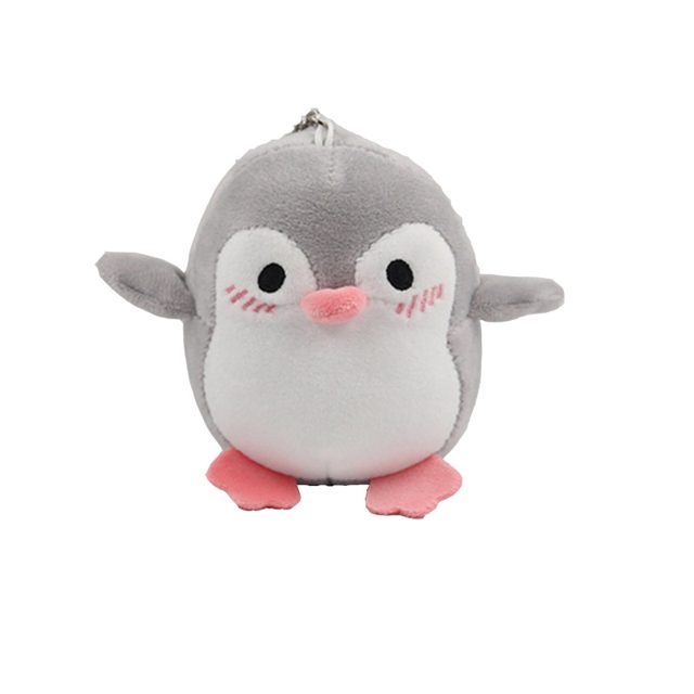 Blushing Pink Penguin Keychain Plush โ photo 3