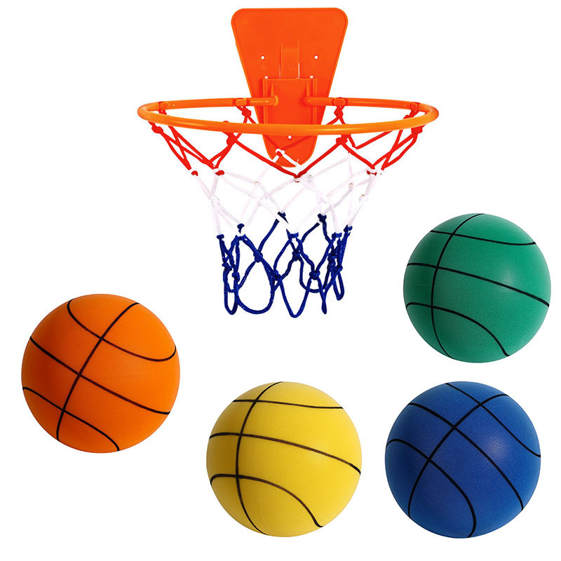Quiet Foam Basketball & Mini Hoop Set โ photo 2