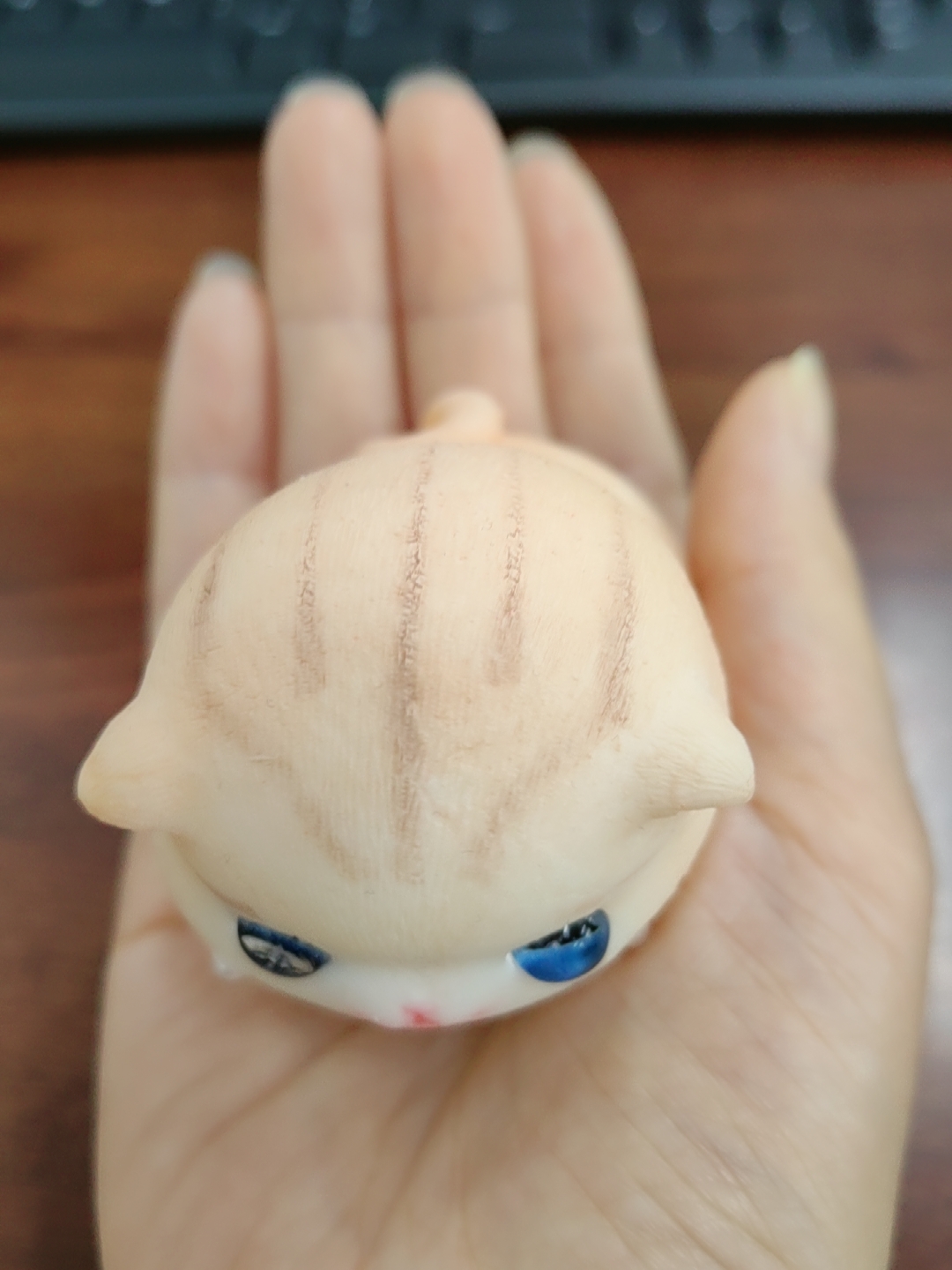 Teary-Eyed Fuzzy Kitten Squishy — photo 3