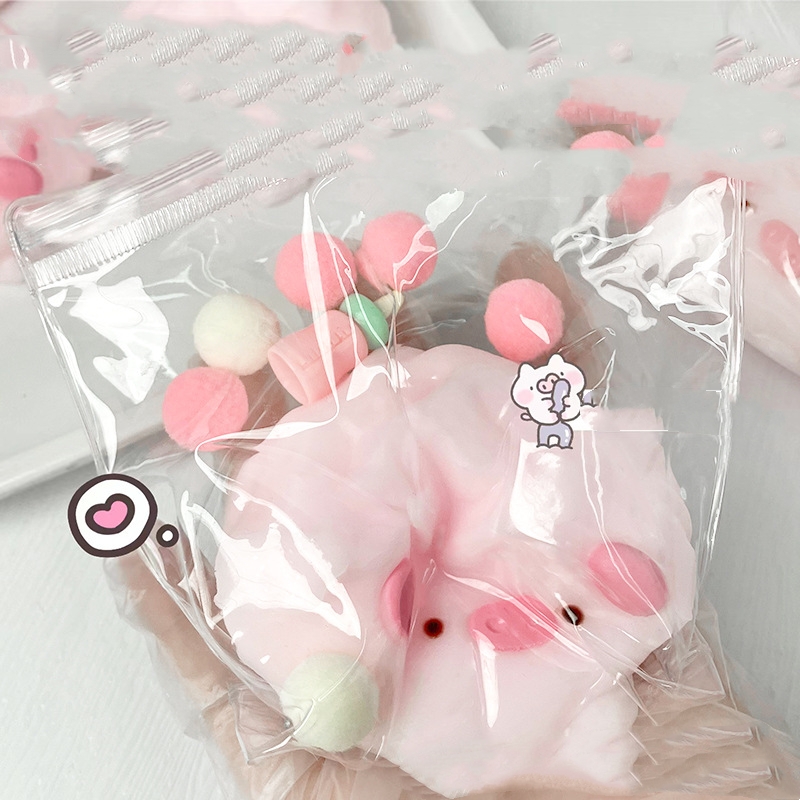 Bubbly Pink Piggy Squeeze Ball — photo 2